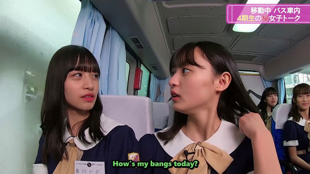[Bonus] Nogizaka Doko e - Extras Scenes: Inside the Bus (Eng sub)