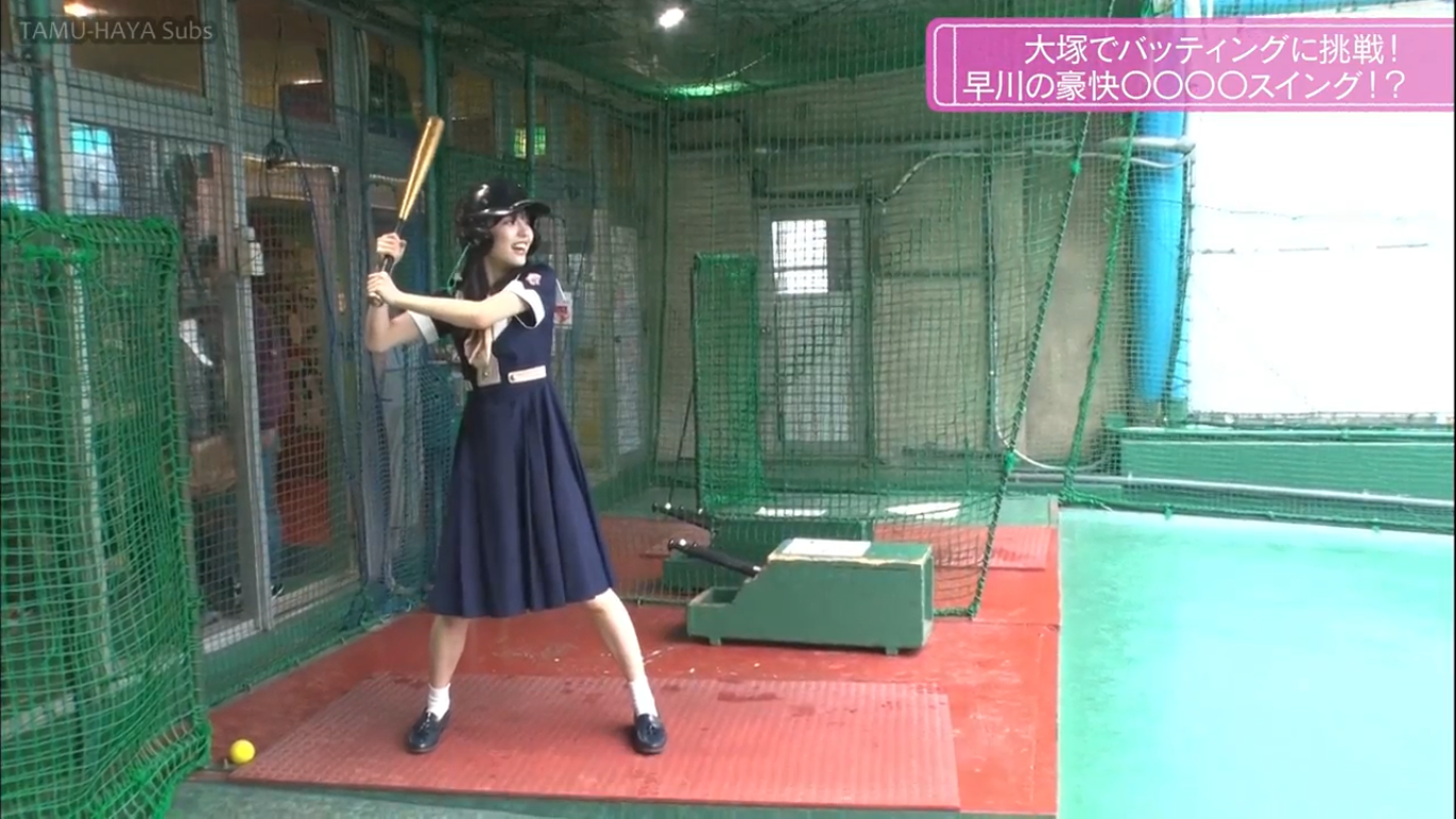 [Bonus] Nogizaka Doko e - Extras Scenes: Batting + Air Hockey (Eng sub)
